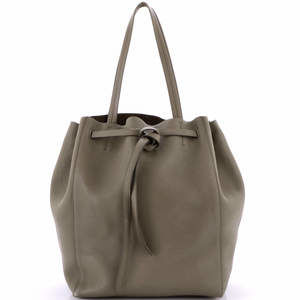 Celine Medium Phantom Tie Cabas Tote Leather